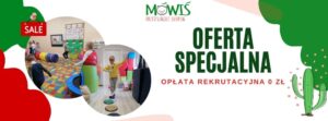 Opłata rekrutacyjna 0 z ł - Przedszkole Mówiś